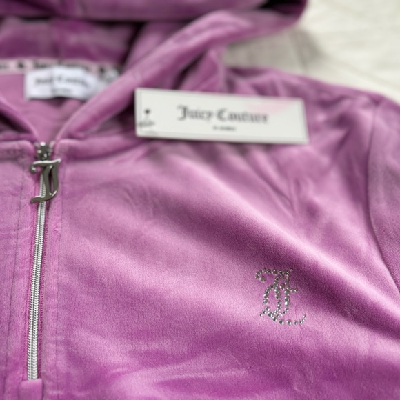 Juicy Couture Lavender Velour Jacket - Picture 3 of 6